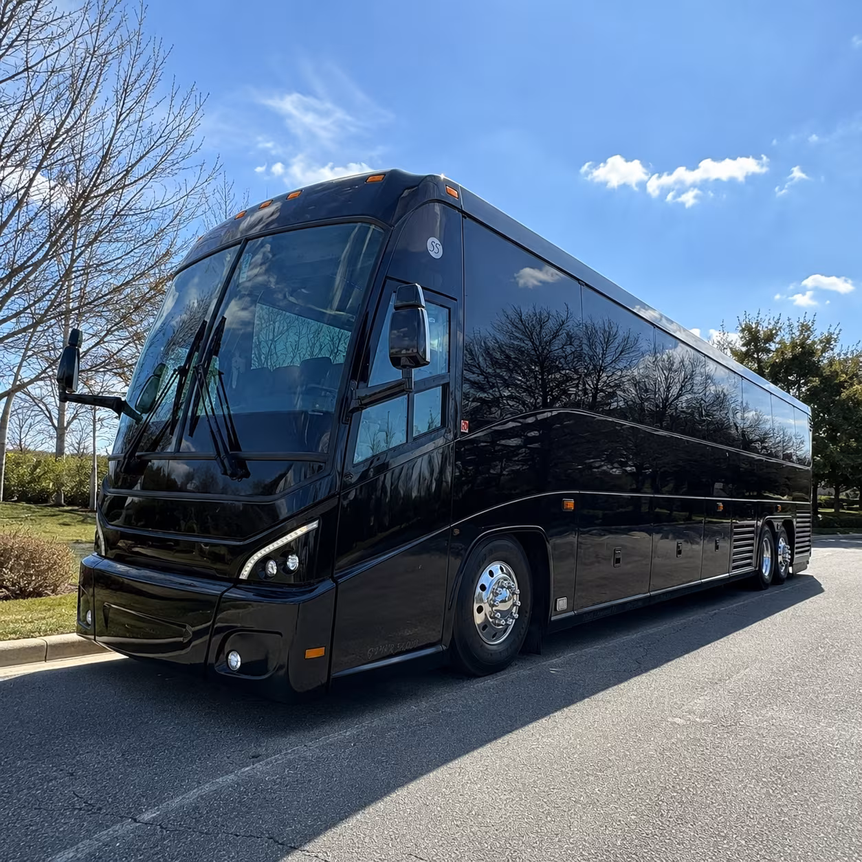 pueblo event transportation with a private charter bus in pueblo