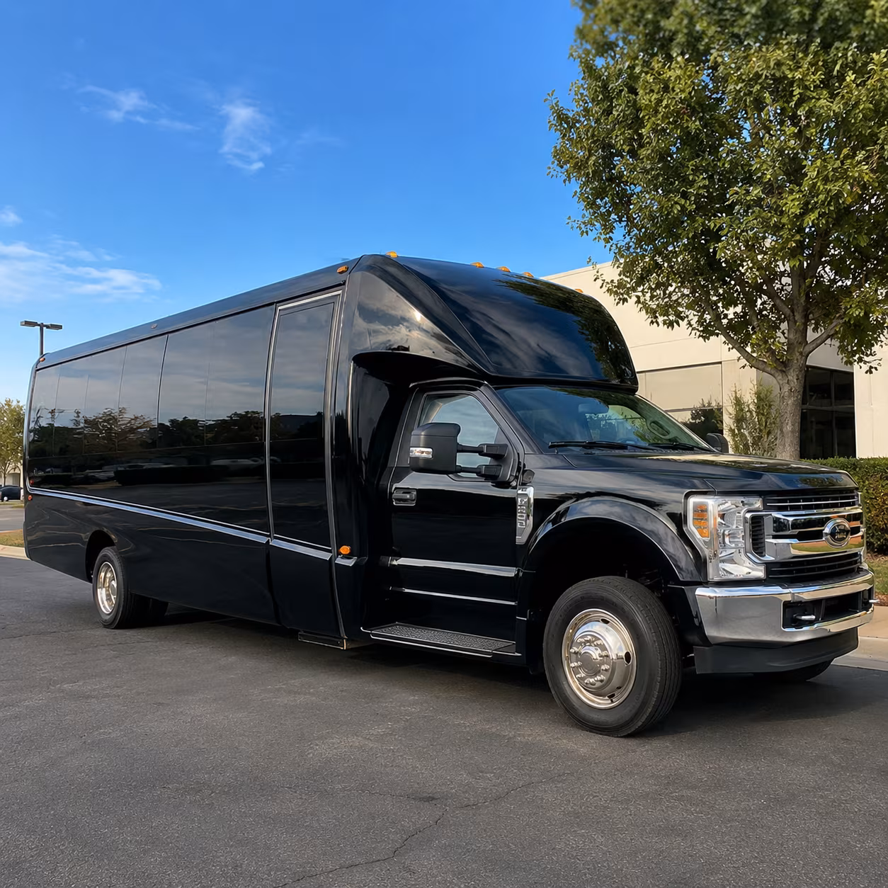 thornton government military charter bus services