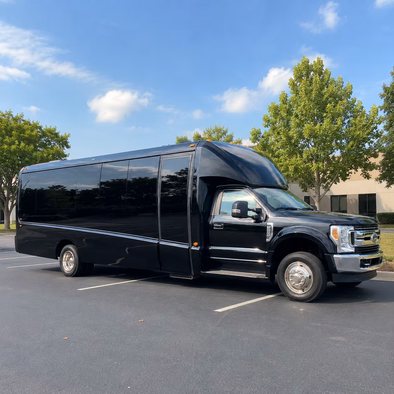 thornton long distance charter bus rental