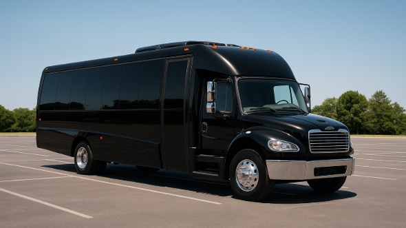 Exterior of Charter Bus Company Grand Junction's 18 Passenger Minibus in Grand Junction