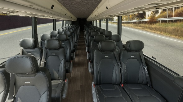 grand junction 18 passenger minibus inside