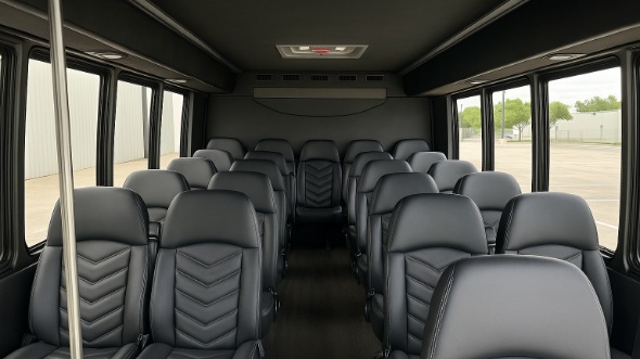 grand junction 35 passenger minibus inside
