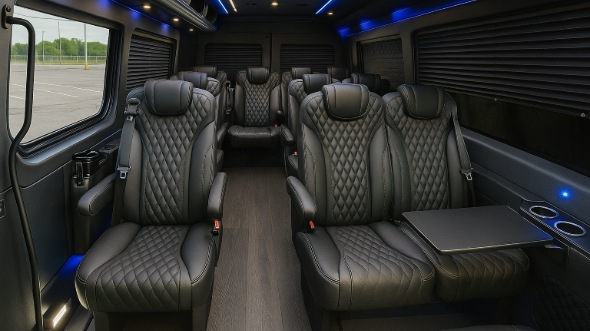 grand junction sprinter van with driver inside